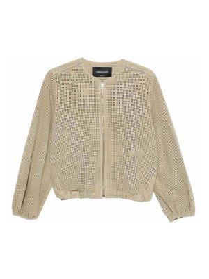 FABIANA FILIPPI: Ledermäntel - Ledermantel - Beige