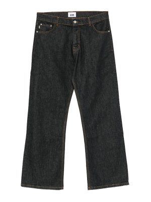 GCDS: Jeans Rectos - Vaqueros Rectos - Negro