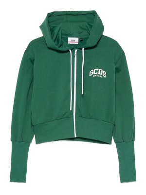 GCDS: Sudaderas y suéteres - Sudadera - Verde