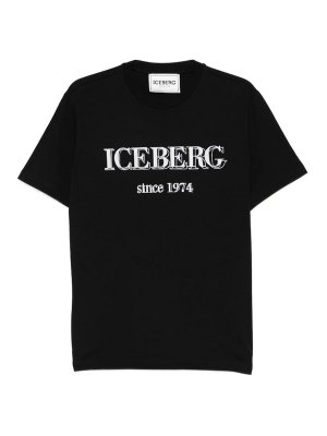 Iceberg: T-shirts - T-Shirt - Noir