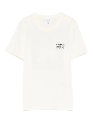 MAISON KITSUNÉ: Camisetas - Camiseta - Beis