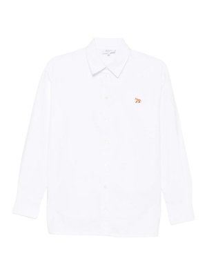 MAISON KITSUNÉ: Hemden - Hemd - Weiß