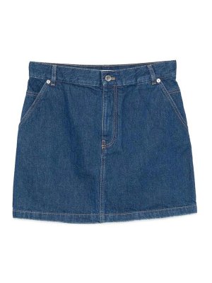 MAISON KITSUNÉ: gonne al ginocchio  e longuette - Gonna