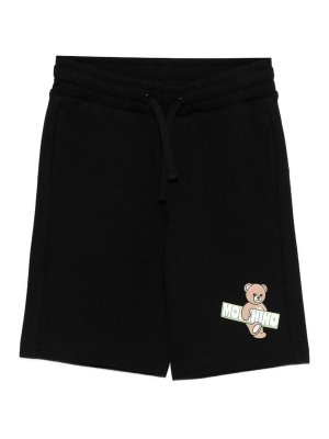 MOSCHINO: Hosen Shorts - Shorts - Schwarz