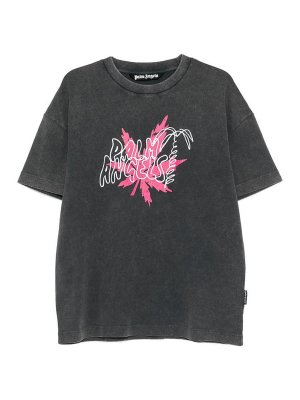 Palm Angels: Tシャツ - Tシャツ - グレー
