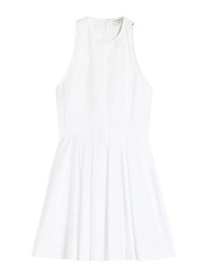 SPORTMAX: Vestidos media pierna - Vestido Midi - Blanco