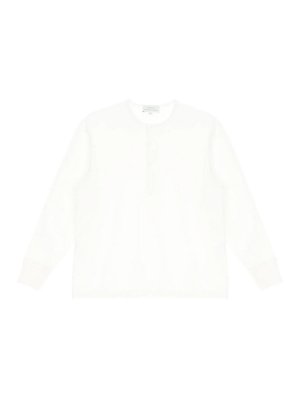 STUDIO NICHOLSON: Suéteres con cuello pico - Suéter Cuello Redondo - Blanco