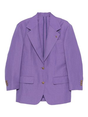 VERSACE: カジュアルジャケット - カジュアルジャケット - 紫