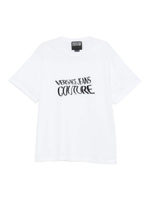 Versace Jeans Couture: Tシャツ - Tシャツ - 白