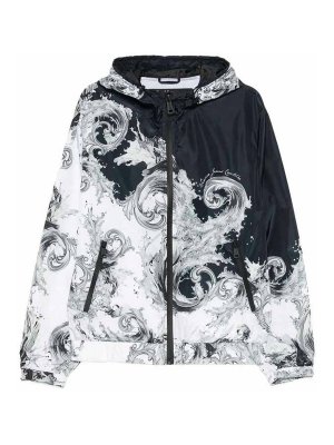 Versace Jeans Couture: ニーレングスコート - 膝丈コート - 白