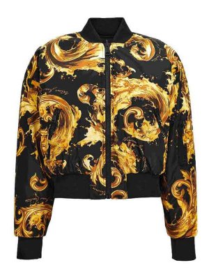 Versace Jeans Couture: ニーレングスコート - 膝丈コート - 黒