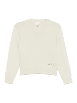 A.P.C.: クルーネック - クルーネック - ライトベージュ