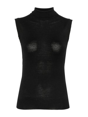 SPORTMAX: クルーネック - クルーネック - 黒