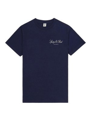SPORTY & RICH: Tシャツ - Tシャツ - ブルー