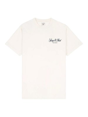 SPORTY & RICH: Camisetas - Camiseta - Color Carne Y Neutral