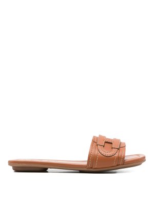 HOGAN: Sandalias - Sandalias - Marrón