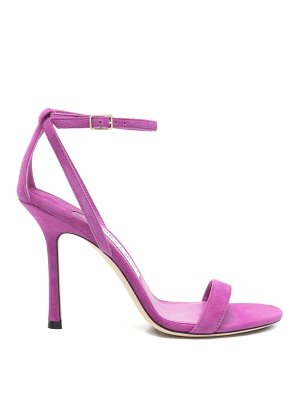 JIMMY CHOO: サンダル - サンダル - 紫