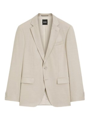 Hugo Boss: カジュアルジャケット - カジュアルジャケット - ベージュ