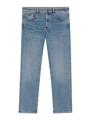BOSS CAMEL: straight leg jeans - Denim Jeans