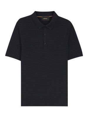 BOSS CAMEL: Pull col rond - Pull Col Rond - Bleu