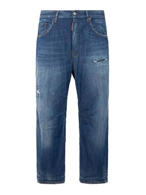 DSQUARED2: Pantalons casual - Pantalons Décontractés - Noir