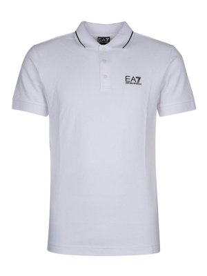 EA7 Emporio Armani: Poloshirts - Poloshirt - Schwarz
