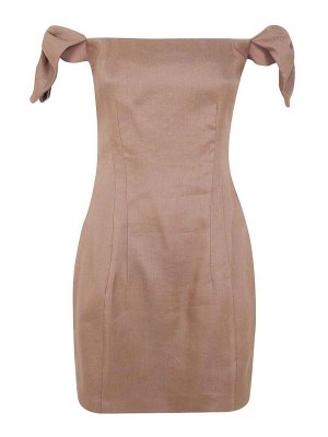 ELISABETTA FRANCHI: Kurze Kleider - Kurzes Kleid - Braun
