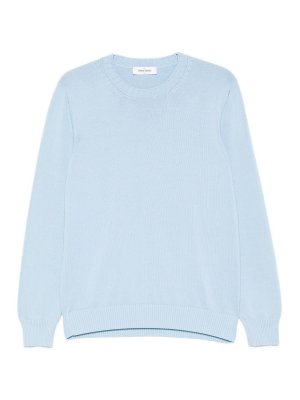 GRAN SASSO: クルーネック - クルーネック - ブルー