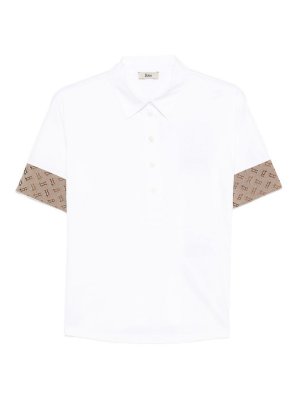 HERNO: Poloshirts - Poloshirt - Weiß