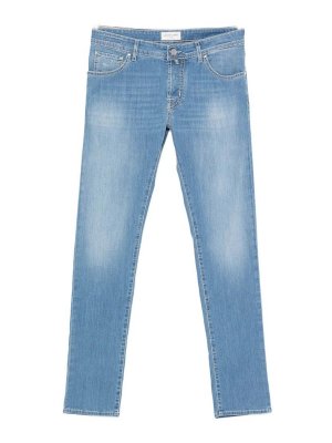 JACOB COHEN: Casual Hosen - Casual Hose - Blau