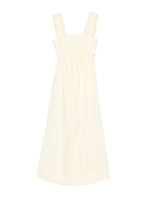Liu Jo: Knielange Kleider - Knielanges Kleid - Gelb