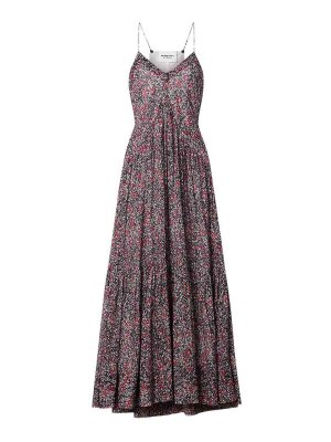 Isabel Marant Etoile: Knielange Kleider - Knielanges Kleid - Grau