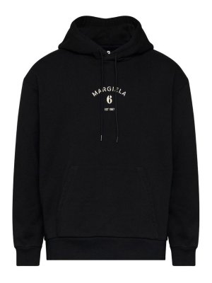 MM6 MAISON MARGIELA: クルーネック - クルーネック - 黒