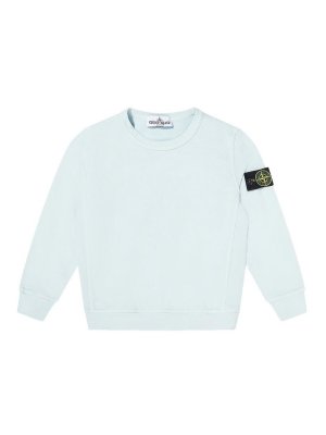 STONE ISLAND: クルーネック - クルーネック - ブルー