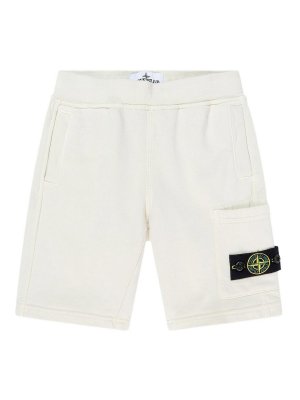 STONE ISLAND: トラウザーショーツ - ショートパンツ - ベージュ