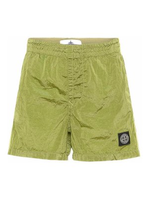 STONE ISLAND: トラウザーショーツ - ショートパンツ - 緑