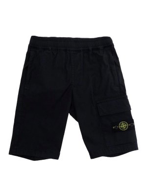 STONE ISLAND: トラウザーショーツ - ショートパンツ - ブルー
