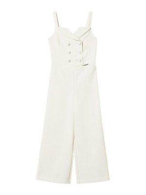 TWINSET: Jumpsuits - Jumpsuit - Creme