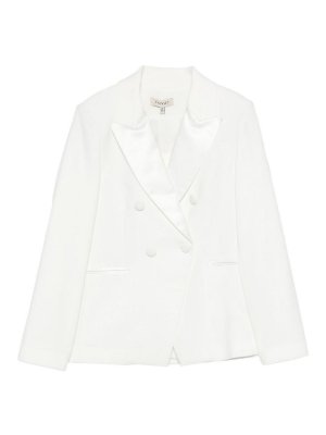 TWINSET: Casualjacken - Casualjacke - Creme