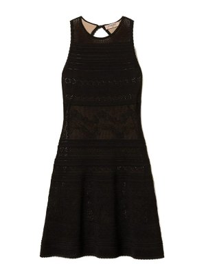 TWINSET: Vestidos cortos - Vestido Corto - Negro