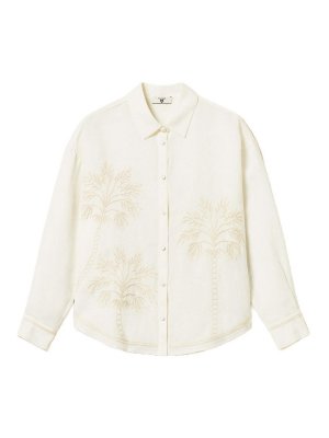 TWINSET: Chemises - Chemise - Blanc
