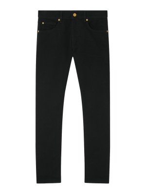 VERSACE: Casual Hosen - Casual Hose - Schwarz