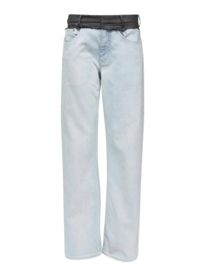 MM6 MAISON MARGIELA: Jeans Rectos - Vaqueros Rectos - Azul