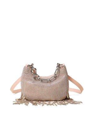 TWINSET: Schultertaschen - Schultertasche - Rosa