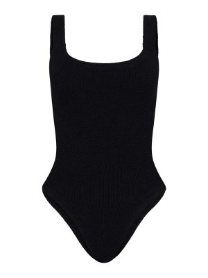 HUNZA G: one-piece - One-Piece Swimsuit With Square Neckline