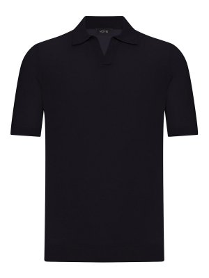 NOME: polo - Polo in seta con scollo a V