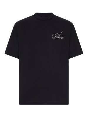 AMIRI: T-shirts - T-Shirt - Schwarz