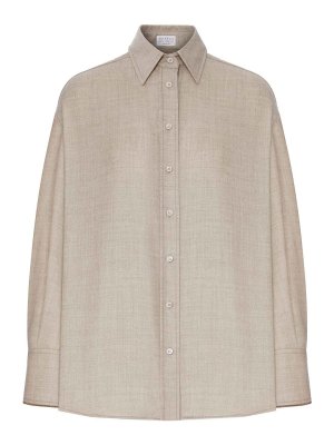 BRUNELLO CUCINELLI: shirts - Classic Cashmere Shirt