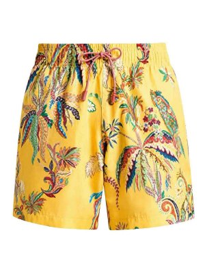 ETRO: Costumi piscina e boxer - Costume Con Stampa Piazzata