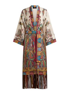 ETRO: ニーレングスコート - 膝丈コート - マルチカラー